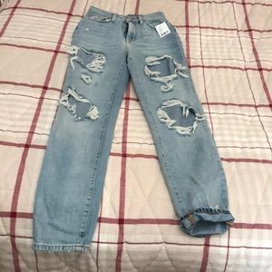 High wasted mom jeans